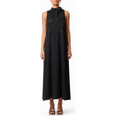 Elliatt Lilydale Sleeveless Maxi Dress In Black