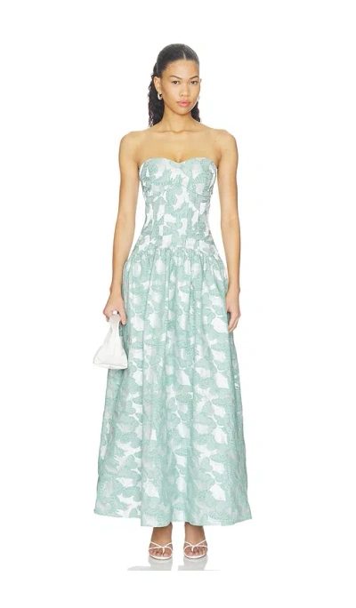 Elliatt Lisette Strapless Gown In Multi