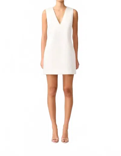Elliatt Livia Shift Dress In Ivory In White