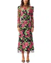 Elliatt Lyra Midi Dress In Multi