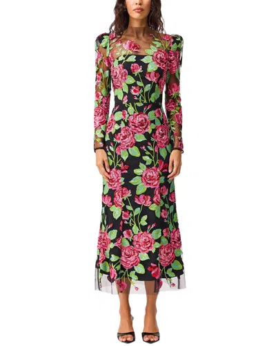 Elliatt Lyra Midi Dress In Multi