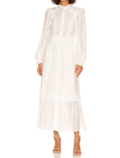 Elliatt Madison Maxi Dress In White