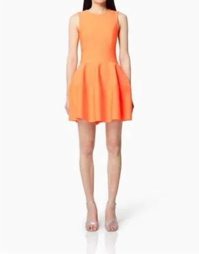 Elliatt Magnetism Sleeveless Mini Dress In Orange