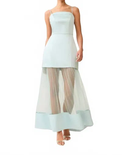 Elliatt Marcella Strapless Gown In Light Blue