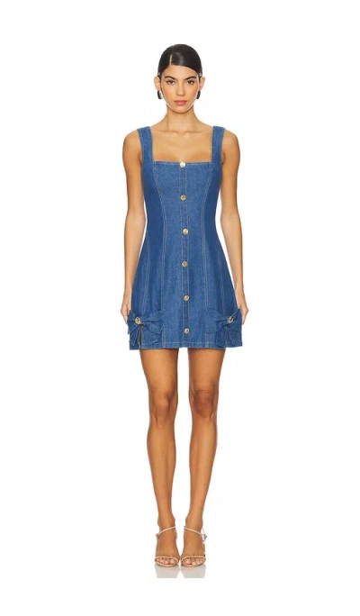 Elliatt Maris Mini Dress In Blue