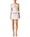 Elliatt 2pc Marlene Ruffle Top And Skirt Set In Multi