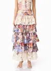 Elliatt Matila Maxi Skirt In Floral Multi In Multi