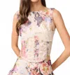 Elliatt Matila Sleeveless Top In Floral Multi In Multi