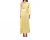 Elliatt Memento Maxi Dress In Lemon In Yellow