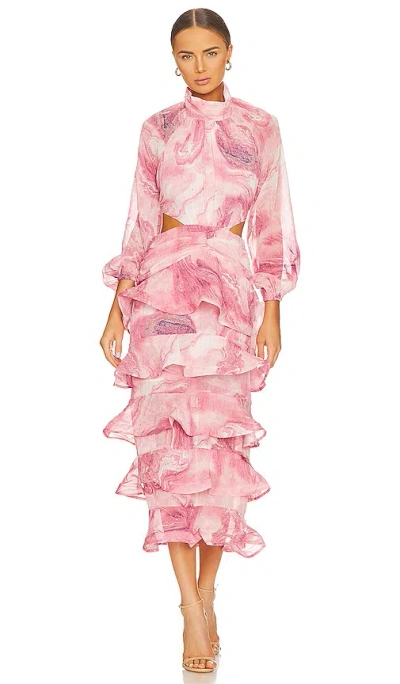 Elliatt Memories Dress In Pink