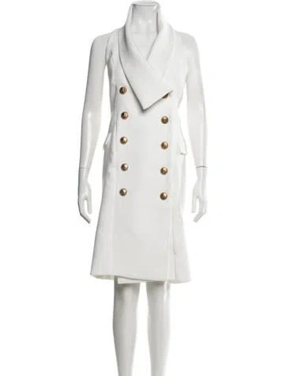 Pre-owned Elliatt Mini Dress In White