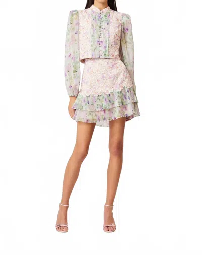 Elliatt Mirabelle Set In Floral In White
