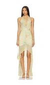 Elliatt Monica Gown In Yellow