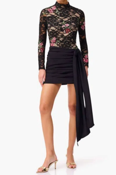 Elliatt Morgaine Mini Dress In Black