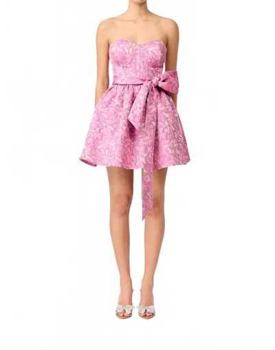 Elliatt Nadeen A-line Mini Dress In Pink