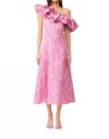Elliatt Nadeen Midi Dress In Pink In Purple