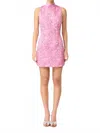Elliatt Naeden Shift Mini Dress In Pink Purple In Pink