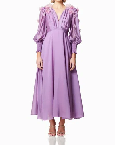 Elliatt Nectar Maxi Dress In Amethyst In Green