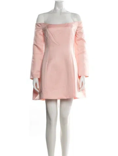 Pre-owned Elliatt Off-the-shoulder Mini Dress W/ Tags In Pink