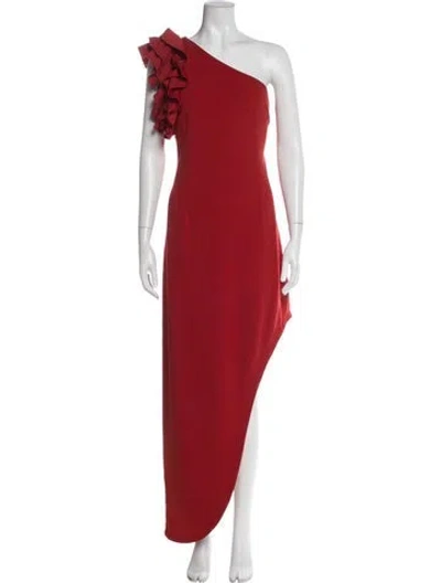Pre-owned Elliatt One-shoulder Long Dress W/ Tags In Red