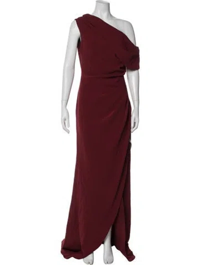 Pre-owned Elliatt One-shoulder Long Dress W/ Tags In Red