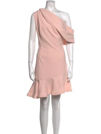 Pre-owned Elliatt One-shoulder Mini Dress W/ Tags In Pink