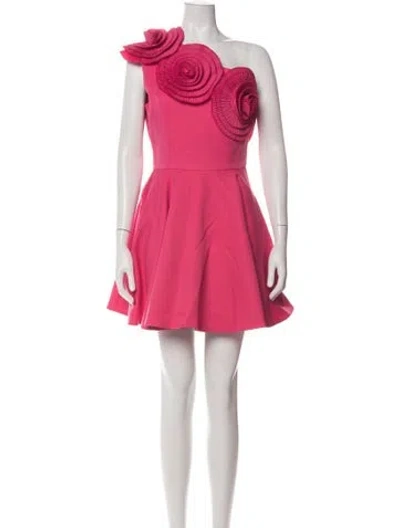Pre-owned Elliatt One-shoulder Mini Dress W/ Tags In Pink