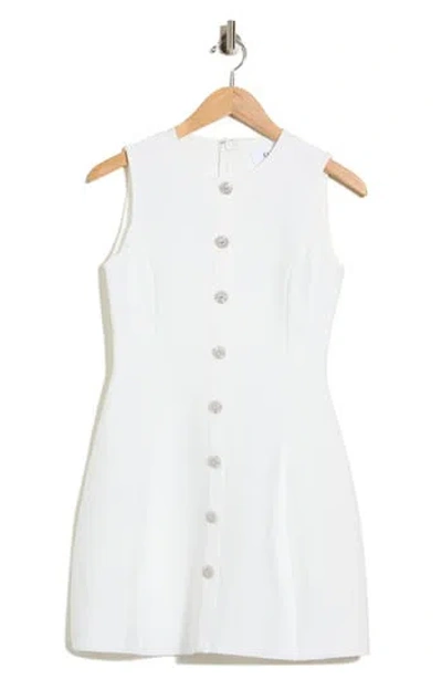 Elliatt Opline Tulip Minidress In White