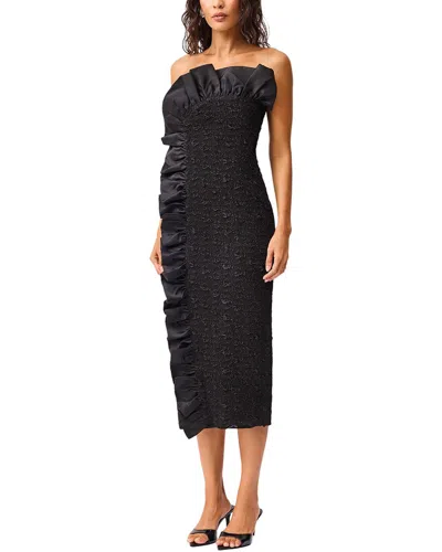 Elliatt Paloma Midi Dress In Black