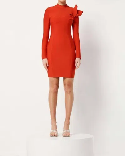 Elliatt Parvin Mini Dress In Red