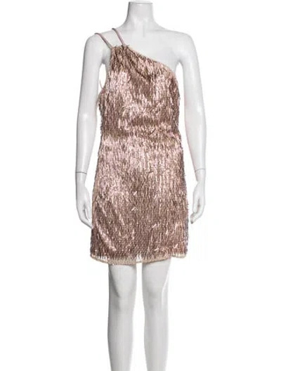 Pre-owned Elliatt Patterned Mini Dress W/ Tags In Multicolor