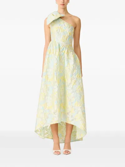 Elliatt Penelope Asymmetrical Maxi Dress In Multi