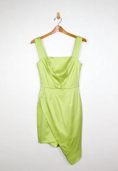 Elliatt Pia Mini Dress In Lime In Green