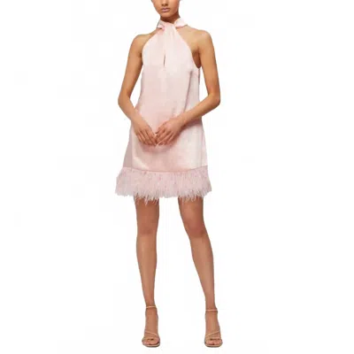 Elliatt Rachael Mini Dress In Peach In Pink