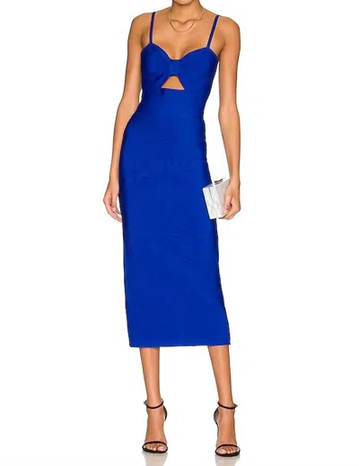 Elliatt Rachel Midi Dress In Cobalt Blue