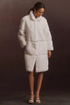 Elliatt Reagan Long Coat Jacket In White