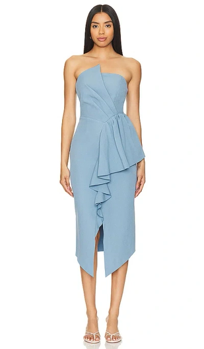 Elliatt Reception Dress In 矢车菊