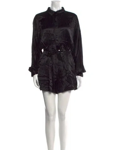 Pre-owned Elliatt Romper In Black
