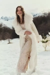 Elliatt Rosa Faux-fur Coat Jacket In White