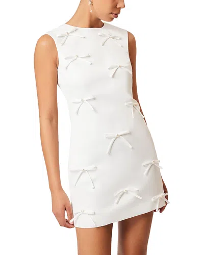 Elliatt Rose Shift Dress In Ivory