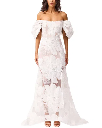 Elliatt Roxana Gown In White