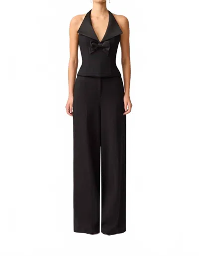 Elliatt Ruby Halter Top In Black