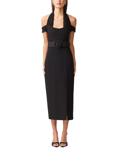 Elliatt Ruby Midi Dress In Black