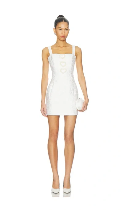 Elliatt Saffron Mini Dress In White