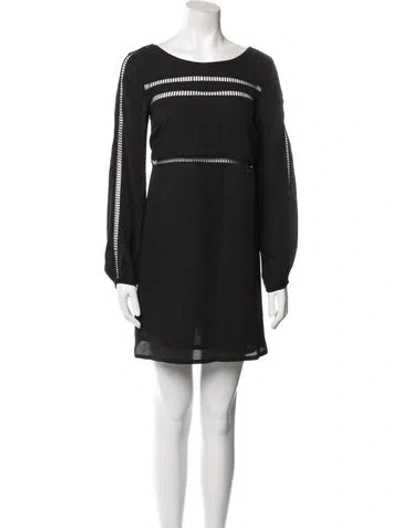 Pre-owned Elliatt Scoop Neck Mini Dress