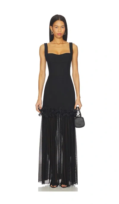 Elliatt Sia Gown In Black