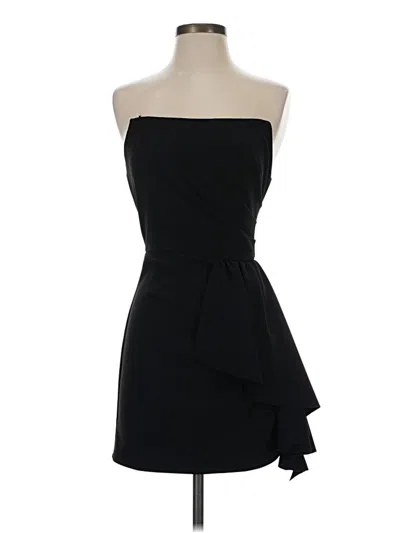 Pre-owned Elliatt Sleeveless Top Black Strapless Neckline Tops