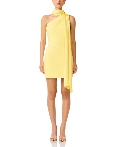 Elliatt Sloan Mini Dress In Yellow