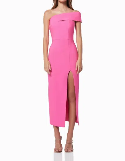 Elliatt Soroa Midi Dress In Pink
