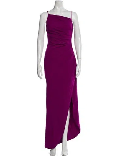 Pre-owned Elliatt Square Neckline Long Dress W/ Tags In Purple